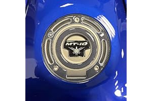 ‎LABELBIKE labelbike - 3D Aufkleber aus Gelharz zum Schutz des motorrad Tankdeckels, kompatibel mit YAMAHA MT-10