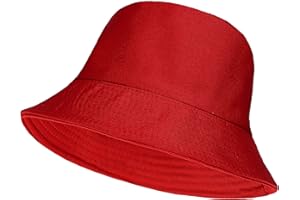 ITRAT Bucket Hats - Fisherman Style Plain Simple Bucket Hat for Women Men Girls or Boys | Brimmed Sun Hat for Football Hiking Fishing Festival or Beach Holiday | One Size Fits All