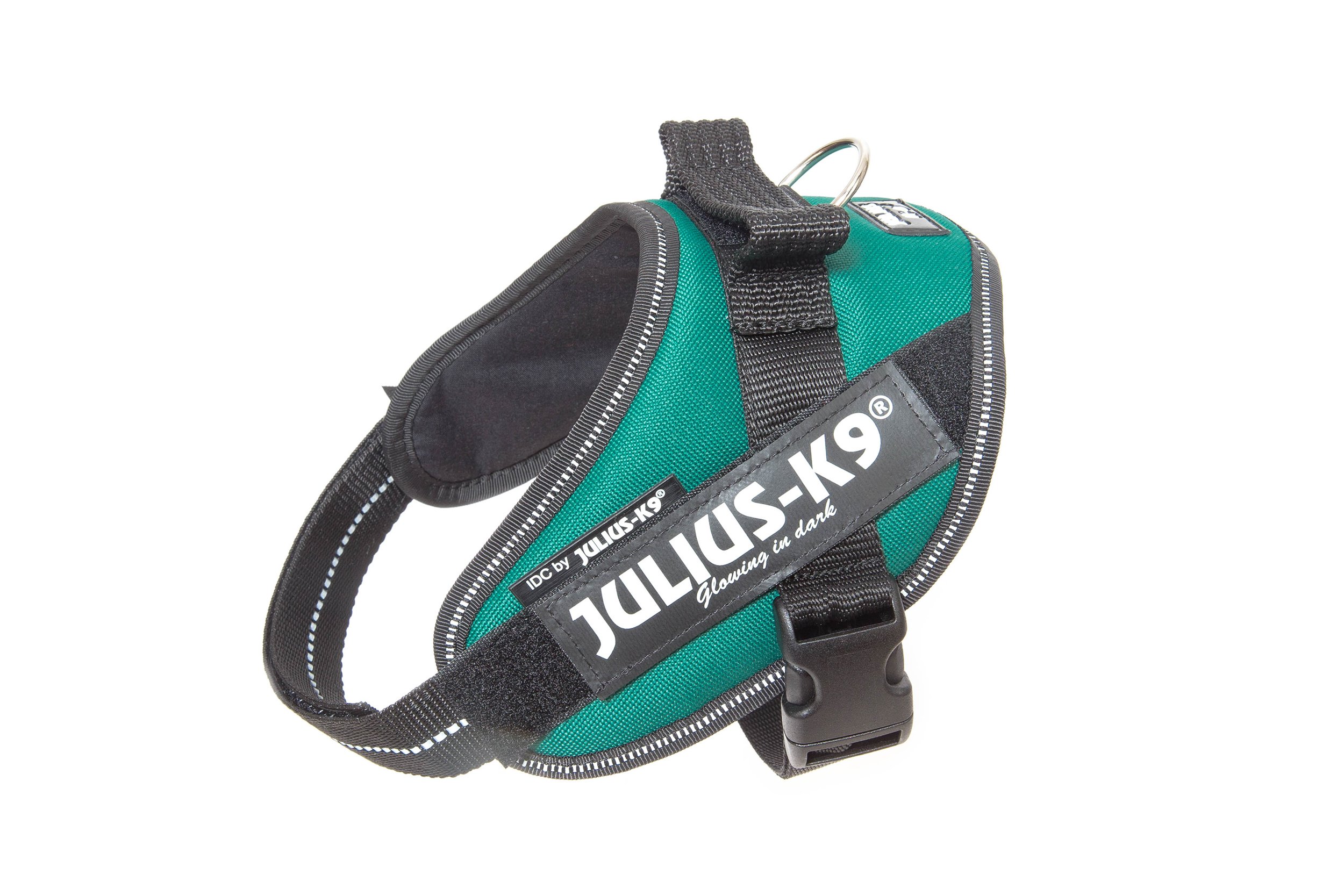 Julius-K9, 16IDC-DG-M, IDC Powerharness, dog harness, Size: Mini, Dark Green