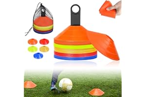 ACXIN Set di 50 cappucci di marcatura per la coordinazione, per calcetto, cricket, hockey, rugby, tennis