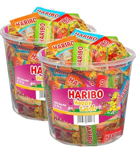 Haribo Frohe Ostern Fruchtgummi, 200 g : Amazon.de: Lebensmittel