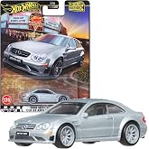 Hot Wheels Boulevard Premium Ara&ccedil;lar 2008 MERCEDES-BENZ CLK 63 AMG BLACK SERIES GJT68 - JBL07