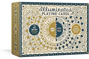 Illuminated Playing Card Set: Two Decks with Game Rules (The Illuminated Art Series)