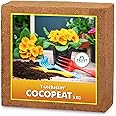 TrustBasket Cocopeat for Plants 5 KG - (50% Extra Water Retention) Expands Upto 75 litres | Premium Coco Coir Brick for Plants | Organic Cocopeat Soil Enhancer | Natural Coir Pith for Gardening |