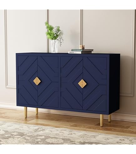 Commode, Buffet Avec 6 Tiroirs, 120 X 40 X 76 Cm, Panneaux De Particules Metal Chene Fonce 92568466