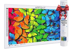 ARTDOT 5D Diamond Art Kits for Adults,Licensed Full Drill Diamond Art Kits for Home Wall Decor,Christmas Gifts for Women Mum Girl(33x66cm)