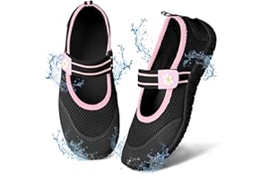 Bergman Kelly Little Kids Water Shoes - Multiple Colors, Multiple Sizes - Girls Water Socks - Adorable Beach Shoes for Girls - MJ Collection
