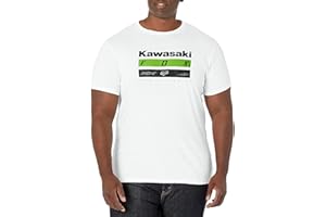 Fox Racing T- Shirt de Qualité Supérieure Kawasaki Stripes Homme