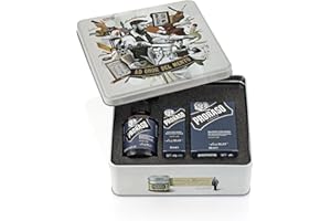 Proraso Set Barba Azur Lime, Set regalo uomo con Detergente Barba 200 ml, Olio Cura Barba 30 ml e Balsamo Cura Barba 100 ml, Cofanetto regalo uomo per la barba, Set regalo natale Made in Italy