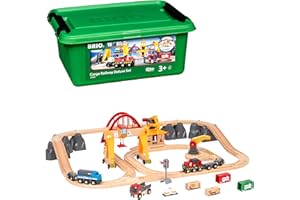 BRIO World 63309700 Frachten Set Deluxe - Empfohlen ab 3 Jahren