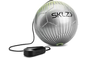 SKLZ Star-Kick entraîneur de Football, Matériel de Formation au Football, entraîneur de Lancer et Réception de Ballon de Football, Volt, Taille Unique