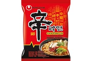 Nongshim Shin Ramyun Noodle 120g (Pack of 20) Spicy