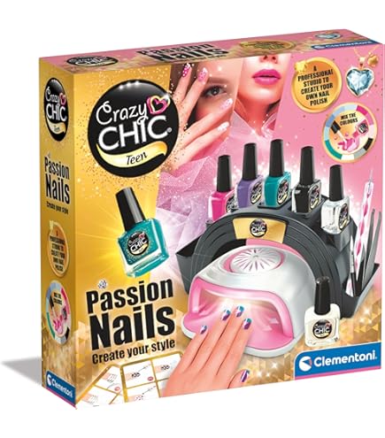 ETYJO Kinder Nagellak Set - 12 Kleuren Snel Drogende Peel Off Nagellak Kids Set, Niet-giftige Kids Nagellak op Waterbasis met Nagelstickers