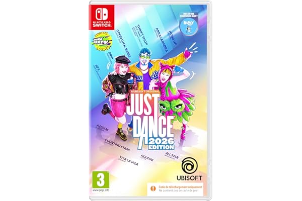 JUST DANCE 2026 CODE IN BOX FRA SWITCH