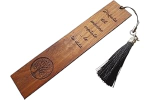 EQUIK PRODUCTS Marcapáginas madera | Regalo jubilación, Regalo despedida trabajo, Regalo profesor, Regalo graduación | Marcador de páginas, marcador de libros | Regalo original fiesta | Regalo fin de curso