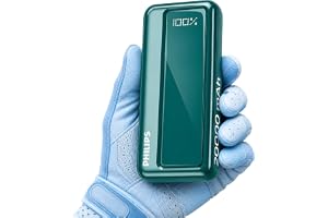 Philips 20000mAh 22.5W Fast Charging Power Bank (Deep Cyan) with Digital LED Display | Type-C & USB-A Input/Output | 3 Output Ports | Lithium Polymer | Portable for Mobile, Tablet & Earbuds