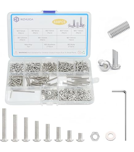 Phillips Pan Machine Screws 10-32 X 1/2 Inch - 15 Piece Stainless Steel Fasteners