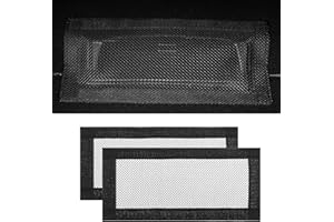 FANNAS 2 Piezas Cubierta de Salida de Aire, Modelo Tesla Y /3 Accesorios, Protección de Ventilación, Repuesto de Rejilla de Flujo de Aire para Tesla, Cubierta de Ventilación Debajo del Asiento