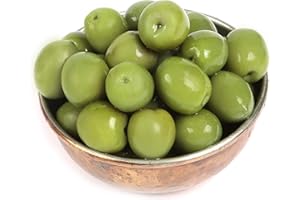 Dorri - Nocellara Olives 3kg (NDW) | Premium Quality, Authentic Italian Green Olives, Sicilian Olives, Healthy Party Snack (Available from 250g to 3kg)