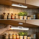 Amber LED 5 Watt Şarjlı Mıknatıslı Dokunmatik Aplik (Beyaz, 2 Adet)