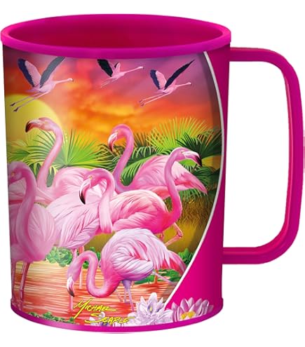 Bicchiere 3D Pony Rosa Deluxebase - 300ml, Con Effetto Lenticolare, Per Bambini, Senza BPA - Foto 8