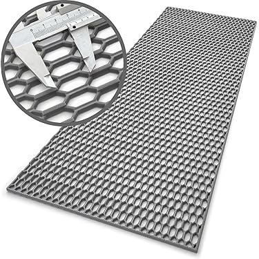 Griglia Racing In ABS Nera 120x40 Cm - Per Paraurti E Grembiuli Auto - Foto 9