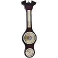 Youshiko Traditional Large 3 in 1 Weather Station Combined Barometer Temperature Humidity and Forecaster Dial