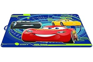 ALMACENESADAN 0423, Tovaglietta singola Car; Dimensioni 43 x 29 cm; Prodotto in plastica riutilizzabile; Senza BPA.