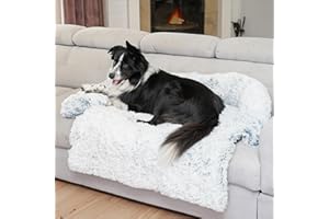 Amazinggirl Coussin Chien canapé lit - 130x105 cm - Protection Sofa Panier Couverture Couchage Taille XXL
