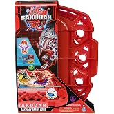BAKUGAN Brawl Zone Compact Playset with Special Attack Dragonoid Customizable Action Figure Trading Cards Toys for Boys and G