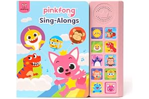 THE PINKFONG COMPANY Pinkfong Sing-Alongs Sound Book | Premium 10 Buttons Reading and Sing-Alongs, Music and Song Book | Educational Toys, Gifts for Children and Toddlers