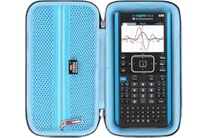 FBLFOBELI Tragetasche für Texas Instruments TI-Nspire CX II CAS-Farbgrafikrechner, wasserdicht, stoßfest, tragbar, Reise-Aufbewahrungstasche