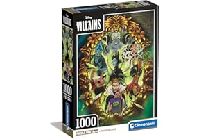 Puzzle 1000 pièces Clementoni Villains