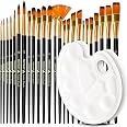 Accessoire Peintre Amateur 12 Palettes De Mélange Artiste - Pour Aquarelle, Acrylique Et Huile Avec 6 Grilles Palette Aquarelle Cdiscount