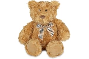 ZHU-ZHU Zhu Zhu Warm Snuggles Brown Bear Microwave Teddy Warmer Wheat Bags Microwavable Soft Toy Warmers Heatable
