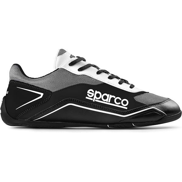 Sparco Scarpe Da Ciclismo Uomo SP-F7 Basse - Tomaia In Pelle E Sintetico, Suola In Gomma