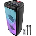 ZEBRONICS 120 Watts Party Speaker with 2 Wireless Mic, 7 hrs Playtime ...