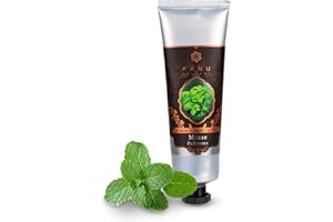 Panu Natural Crema Piedi Alla Menta - Crema Ricca Molto Secchi - Cura Intensiva Per I Piedi Dalla Thailandia - Efficace Contro I Calli - Premium - Balsamo Per I Piedi Vegano 80Ml
