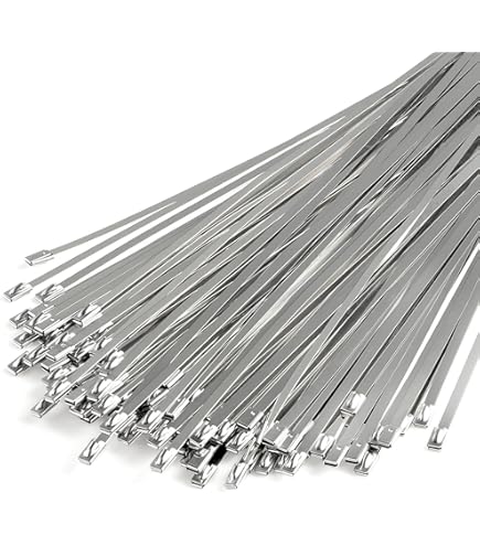 silver wire ties