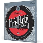 DADDARIO EJ45FF KLASİK GİTAR TEL SETİ, PRO-ARTE, CARBON TREBLES-DY | Pro-Art&eacute; Carbon klasik teller modern projeksiyon, istikr
