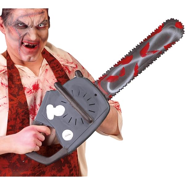 Rubies Halloween Kettensäge 50 Cm Aus Kunststoff – Grusel-Accessoire Für Erwachsenen-Kostüme