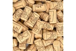 Huamirra Bouchon Liege, 60 Bouchon Liege Bouteille Vin, Bouchons de Vin, Bouchons de Bricolage, pour Bouteille de Bière de Vin, Bouteilles de Verre, Décorations, Bricolage 3,9 × 2,1 cm