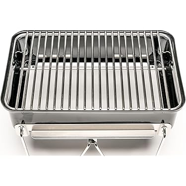 Cestello Carbonella Per Grill Weber 57cm - Acciaio Inox, Per BBQ A Sfera - Foto 3