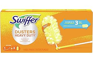 Swiffer Zestaw startowy z wysuwanym uchwytem 360, 3 szt. wkładów do kurzu