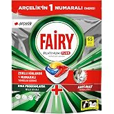 Fairy Platinum Plus Dishwasher Detergent 65 Ar&ccedil;elik Special Packages