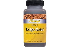 FIEBING'S Fiebings Bordo Kote, 4 Oz. - Bordi in Pelle di Colore Cappotti - Marrone