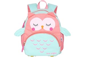 PROTAURI Zaino per bambini - Ragazzi Ragazze Animale Scuola Borsa Bambino Zaino Scuola PreSchool Asilo Cartone Zainetto per 2-6 Anni(Pollo)