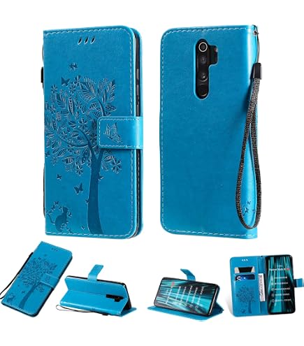 Nodigo per Xiaomi Redmi Note 8 PRO Cover a Libro Pelle PU