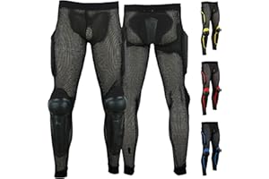 German Wear Pantalones Protectores para Moto, Motocross, skatebording