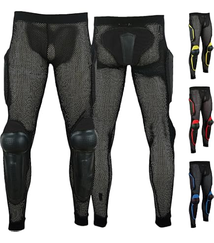 Pantalone Moto Pantaloni Protettivi Per Moto E Bici Con Armatura - 9